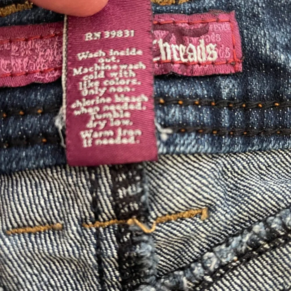 Epic Threads Girls Denim Jean Bermuda Shorts Size 12